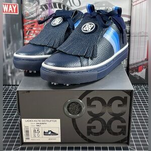 G/FORE Contrast Accent Kiltie Durf Spikeless Golf Shoes Women's Size 8.5 US